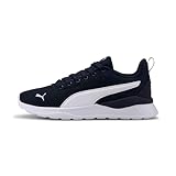 PUMA Unisex Kinder Anzarun Lite Jr Sneaker, Peacoat Puma White, 39 EU