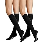 Hudson Damen Kniestrümpfe Only 2-Pack wärmend Black 0005 35/38