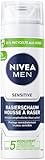 NIVEA MEN Sensitive Rasierschaum für Männer (200 ml), reichhaltiger Schaum mit Kamille und Vitamin...