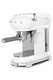 SMEG ECF01WHEU Kaffeevollautomat, Das Thermoblock-Heizungssystem Espresso-Kaffeemaschine ermöglicht...