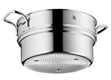 WMF ProfiSelect 24 cm Dämpfereinsatz, Küchen-Dampfgarer, Food Steamer, Edelstahl, Silber