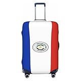 Woshuwo Elastische Reisegepäckabdeckungen mit Paraguay-Flagge, staubdicht, kratzfest, passend für...