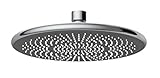 WENKO Wasserspar Regenduschkopf Watersaving, Kopfbrause mit Wasserspar-System, ABS, Chrom, rund, Ø...