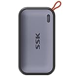 SSK 1TB Portable SSD Externe Festplatte,bis zu 1050 MB/s Extreme Übertragungsgeschwindigkeit USB...