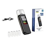 Alkoholezer Digitalalkohole Tester Detektoren Atemanalysatoren Warnungen Mit LED Display Für...