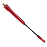 BESTYASH Auto Antenne Aluminiumlegierung Dreiteilige Teleskopantenne für Pkw Stylische Dachantenne...