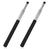 2 Stück Zeigestab Ausziehbar 65cm Zeigestock Ausziehbar Zeiger Teleskopstab mit Rutschfester Zeiger...