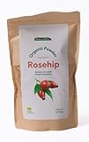Organic Hagebuttenpulver, 500 g, Balkan Herbs - fein gemahlene Schalen & Kerne | Naturrein & ohne...