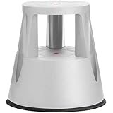 DisplayLager Elefantenfuß Tritthocker, Step Stool, hellgrau, Kunststoff, Modern, 41 cm, 150 kg,...