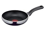 Tefal D52602 Resist Bratpfanne 20 cm | sichere Titanium Antihaftversiegelung | Thermo-Signal...