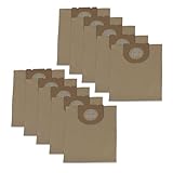 10 Staubsaugerbeutel Papier kompatibel mit BESTRON/DILEM MAESTRO, OPTIMO, QUINTO - ETA - CHROMEX...