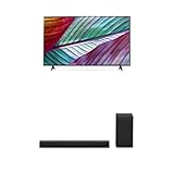 LG Bundle 55UR78006LK 140 cm (55 Zoll) UHD Fernseher DS40T 2.1 Soundbar (300W) mit kabellosem...