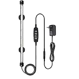 VARMHUS Tauchen Aquarium Licht,Aquarium LED Beleuchtung mit Timer Auto On/Off Dimm-Funktion,3...