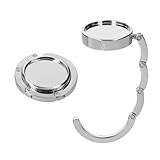 kwmobile Taschenhalter für Tisch - 2X Faltbare Antirutsch Handtaschenhalter Tisch Haken - Taschen...