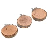 ibasenice 3stücke Vogelplattform Holz Vogelkäfigständer Leiter Vogelspielzeug Vogelzubehör...