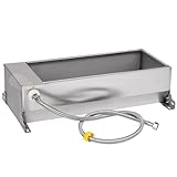Svauoumu Tränkebecken mit 1/2 Zoll Schwimmerventil, Automatisches Ziegentränkebecken aus Edelstahl...