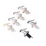 Mobestech 6 Stück Teiliges Silikon Ölflaschen ausgießer Auslaufsicherer Essig Weinflaschen...