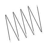 OPIGJUFD Zeltstangen 2 stücke Zeltstangen Aluminiumlegierung 10,5-12,8 ft Fiberglas Zeltstange...