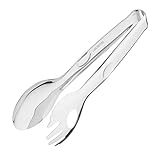 Westmark Salat-und Servierzange Greifling 220 mm, edelstahl silber, Länge: 22 cm