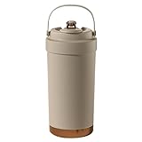 Longiang Thermobecher 500ml, Kaffeebecher to go thermo Personalisiert, Trinkbecher mit Deckel und...