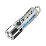 Wiederaufladbare Taschenlampe - Ultra -Bright -Schlüsselbund -Taschenlampe | Kompakter...