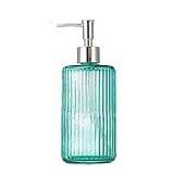 ZXFIYTBH Seifenspender 500ml Große Kapazität Glas Seife Dispenser Bad Dusche Gel Lotion Presse...