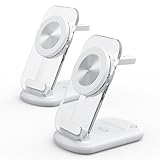 Ladegerät Wireless Charger, 3 in 1 15W Drahtloses Ladegerät, Induktive Ladestation für iWatch...