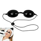 Anti-UV-Brille, UV-Brille, Augenklappe für Bräunung und ästhetische Pflege, Schutzbrille für...