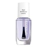 ARTDECO Nail Whitener Classic - Transparenter Nagellack, aufhellend - 1 x 10 ml