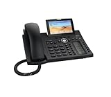 Snom D385 IP Telefon, SIP Tischtelefon Farbe + SmartScreen, 12 SIP-Identitäten,...