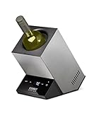CASO WineCase One Inox - Design Weinkühler für eine Flasche, Temperaturbereich von 5-18°C, für...