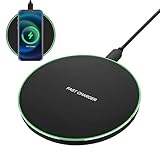 Kabelloses Ladegerät – kabelloses Telefon-Ladegerät | Schneller Wirelesscharger | Pad Safe mit...