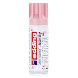 edding 5200 Permanent-Spray - pastell-rosa matt - 200 ml - Acryllack zum Lackieren und Dekorieren...