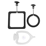 Toyvian 3 Stück Teiliges Schwimmendes Futterring Aquarium mit Einzigartigem Verbindungsstab...