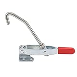 J-Haken-Kippspanner, Verstellbarer Zugriegel für Smoker, Schnell Haltender Zugriegel mit Zughaken,...