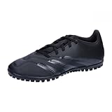 adidas Unisex Predator.4 Tf Sneaker, Core Black/Carbon/Core Black, 42 EU