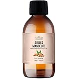 Essican Purelife Süßmandelöl, 250ml, Kaltgepresstes Mandelöl für die Haare, Trägeröl für...