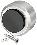 PLURI - Premium Türstopper Wand Edelstahl [1er Set] - GRATIS Befestigungsmaterial, Wand-Puffer...