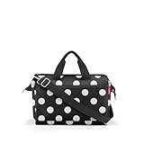 reisenthel allrounder S pocket dots white – Doktortasche für Reise, Arbeit und Freizeit – Mit...