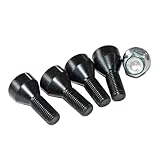 Kompatibel Mit E46 E87 E90 E60 M12 x 1,5 OE 36136786419 Radsicherungsschrauben-Muttern-Set...