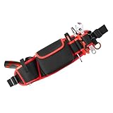 Fazvncv Multifunktionale Gürteltasche, tragbarer Oxford-Stoff, Werkzeuggürtel mit Taschen,...