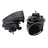Qklyxr Schneckenhupe, Doppelhupe, 12 V, 110–125 dB, laut, wasserdicht, 410510, for Toyota, Prius...