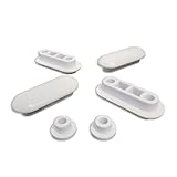 HYDRO HOME Stoßdämpfer-Set für Toilettensitz Mia Dolomite J455801