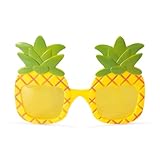 Ananas-Sonnenbrille für Erwachsene – Sommerparty, Erwachsene, Fruchtbrille, originelle Brillen,...