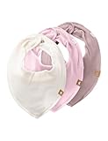 NAME IT NBNYVETTI 3P Scarf BIB NOOS Lätzchen, Parfait Pink/Pack:w. Deauville Mauve + Jet Stream,...