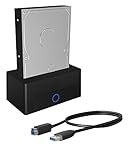 ICY BOX HDD / Festplatten Docking Station USB 3.0 für SATA 2,5 Zoll & 3,5 Zoll, Festplatten...