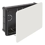 RASMACOR Abzweigkasten Unterputz - 200 x 130 x 60 cm - Mit Deckel - Für den trockenen...