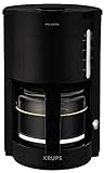 Krups F30908 ProAroma Filterkaffeemaschine mit Glaskanne | 1,25L Füllmenge | 10-15 Tassen | 1050W |...