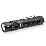 FENIX PD36R Pro Schwarze, wiederaufladbare ultrahelle taktische LED-Taschenlampe, 2800 Lumen, 380 m,...