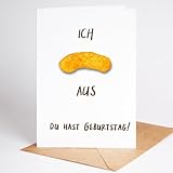 Lovely Cards -Ich Flip aus du hast Geburtstag - lustige Geburtstagskarten für Frauen Männer - Mann...
